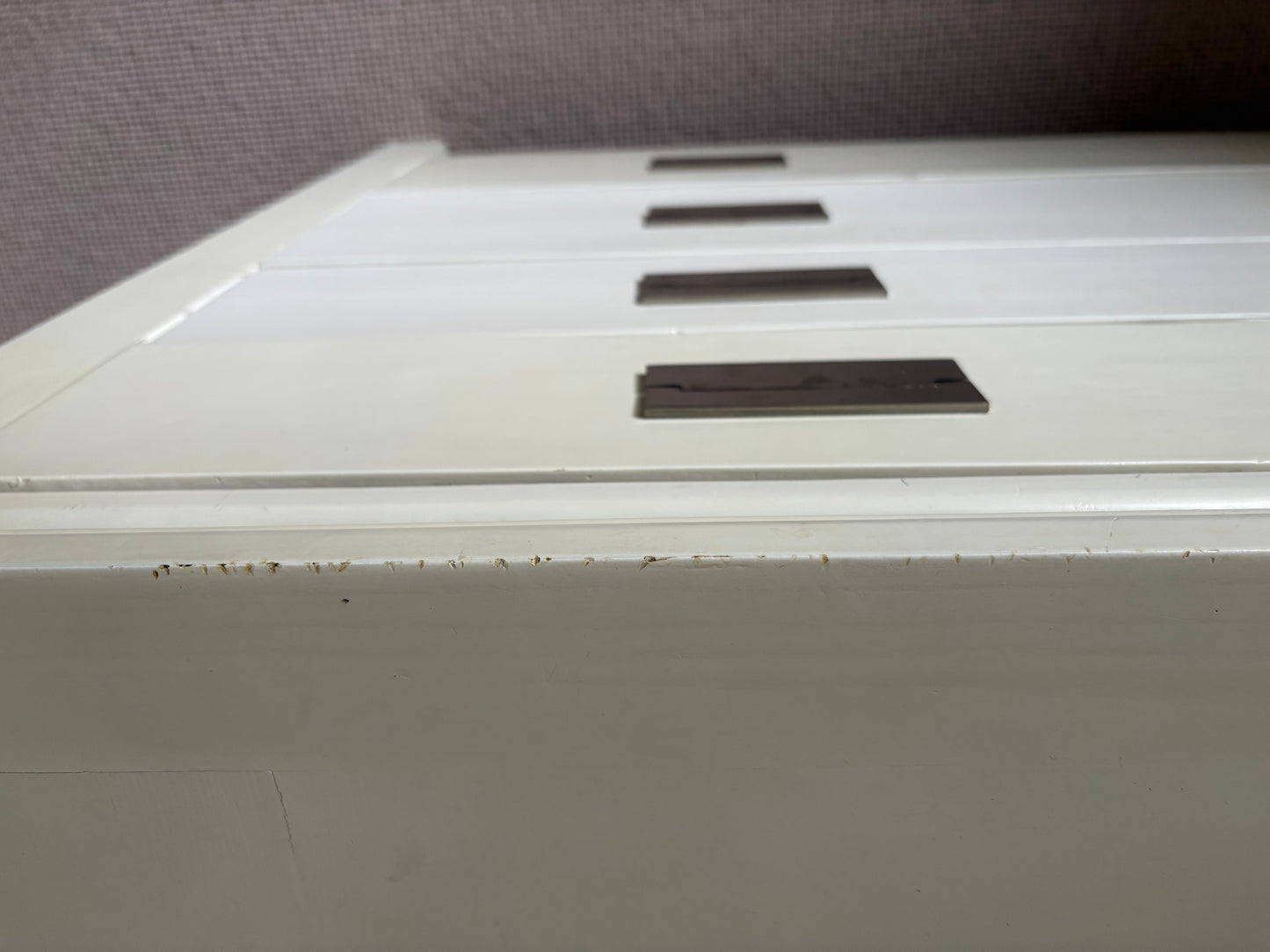 Chest of Drawers with Metal Handles