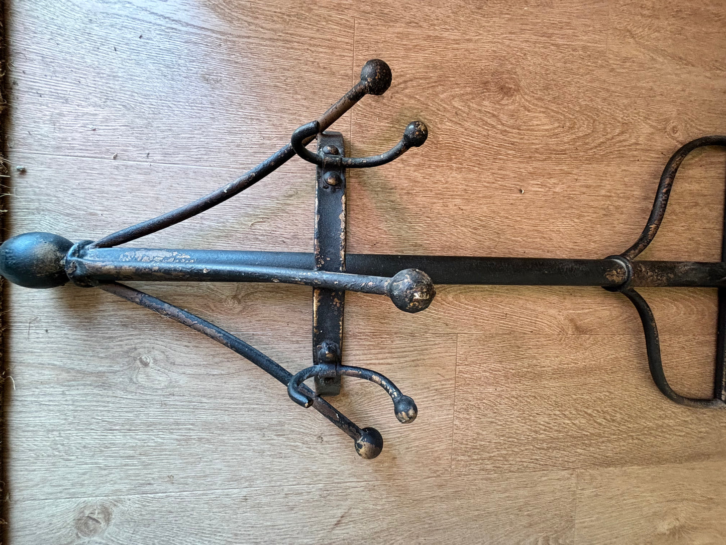 Coach House Metal Wall hung Coat Rack