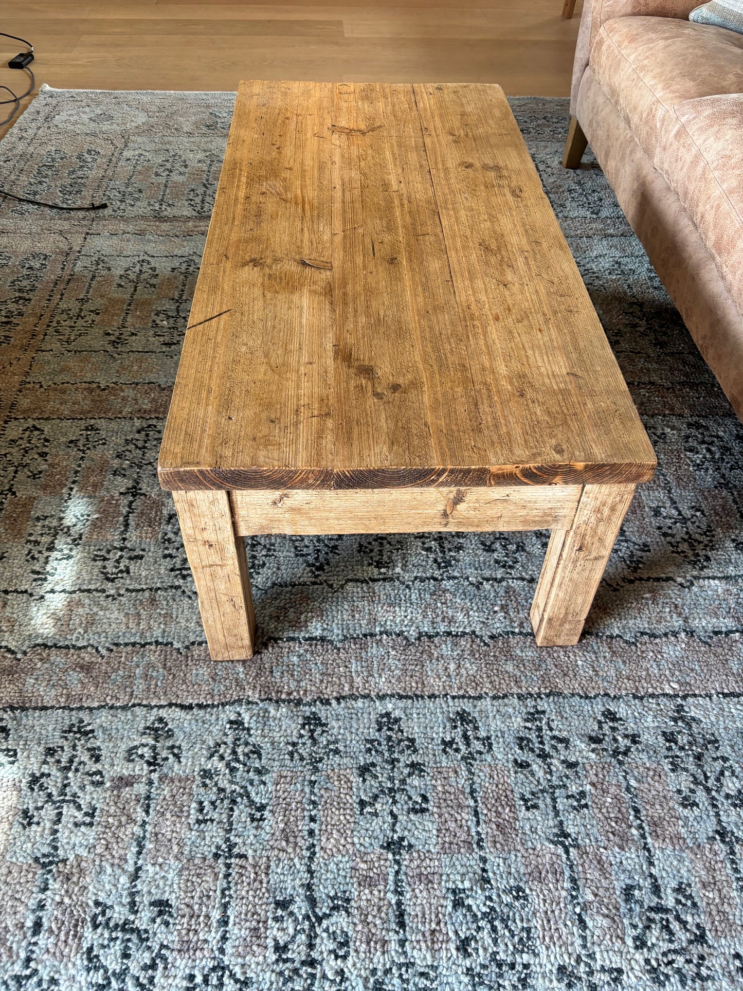 Antiques and More Oak Coffee Table