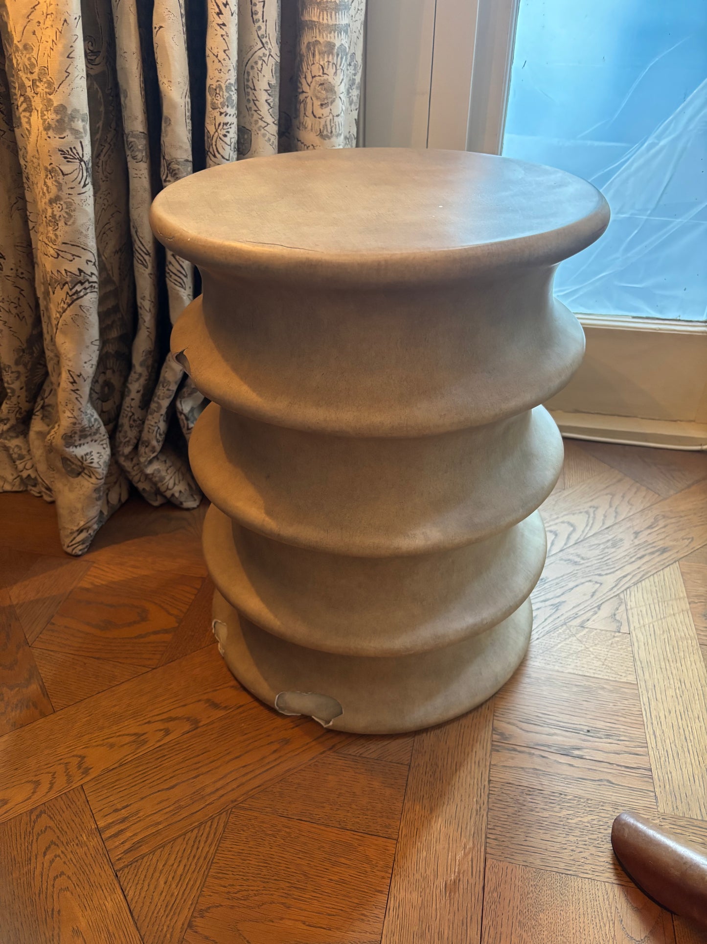 Pair of Stone Effect Side Tables