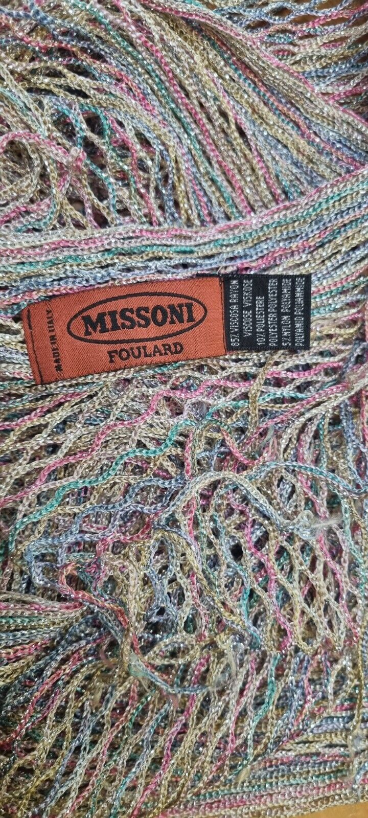Missoni Foulard Women's Sparkle Metallic Scarf