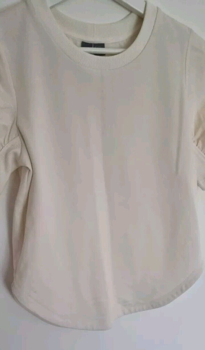 Sweaty Betty Women's Off White Top Size XXS