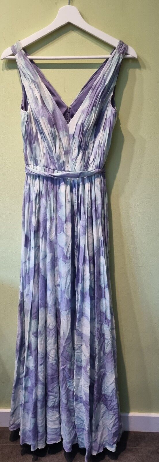 Vera Wang Women's Mauve Lined Maxi Dress Size 2