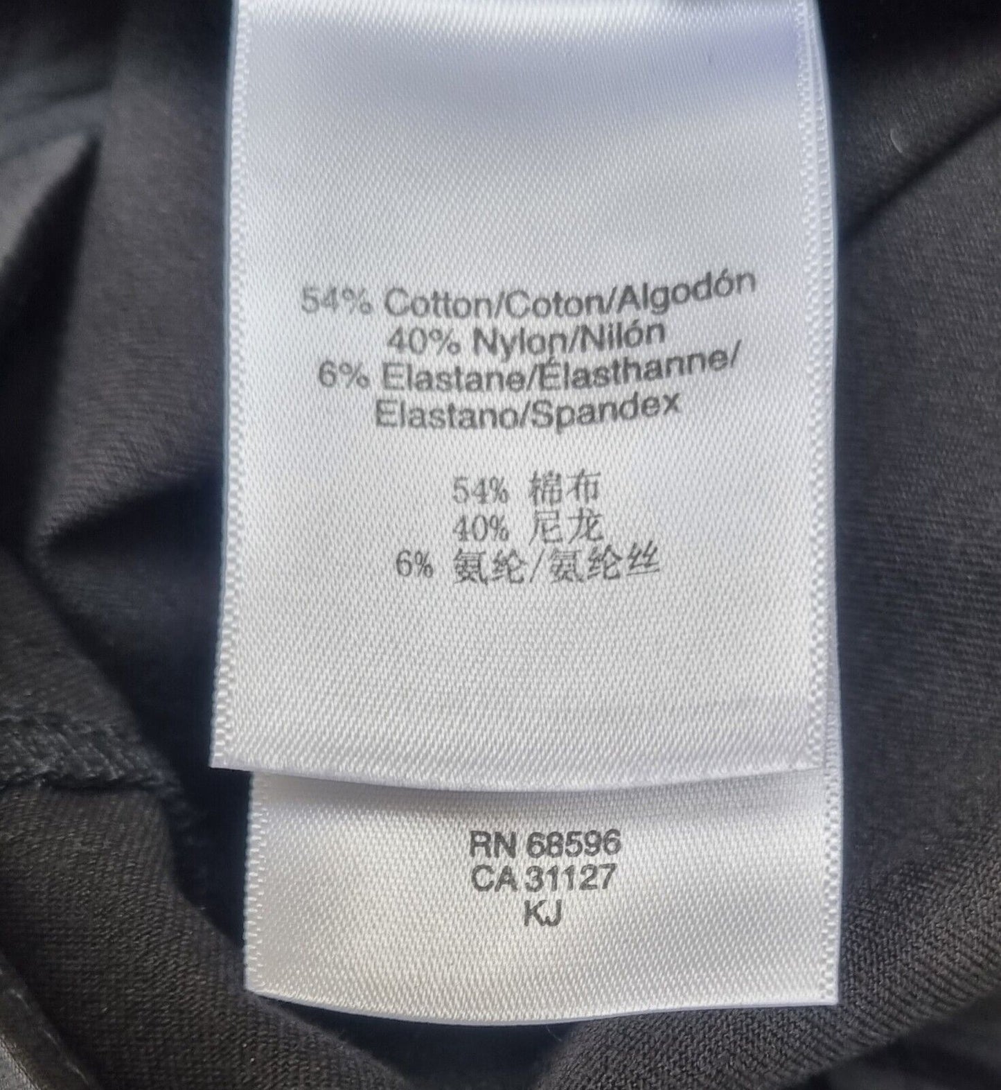 Gorgeous DKNY Donna Karan New York Women's Black Stretch Trousers Size 14