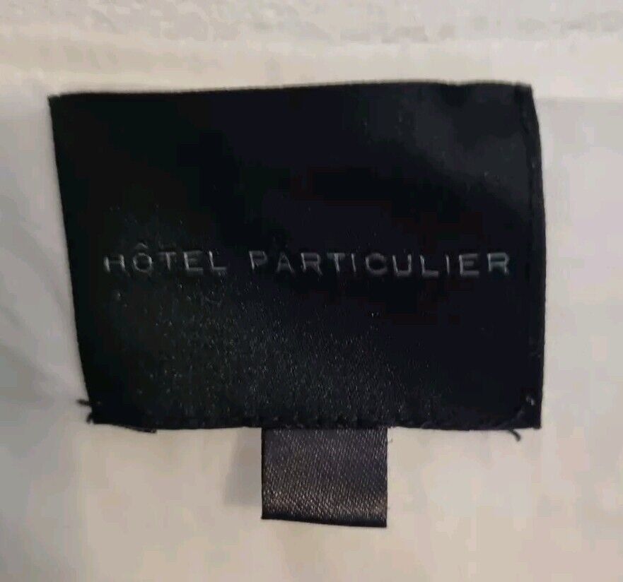 Hotel Particulier Women's White V Neck Dress Medium