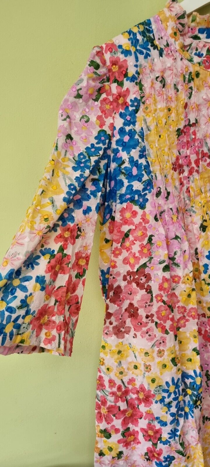 BNWT Thought Women's Floral 100% Cotton Lined Dress Size 16
