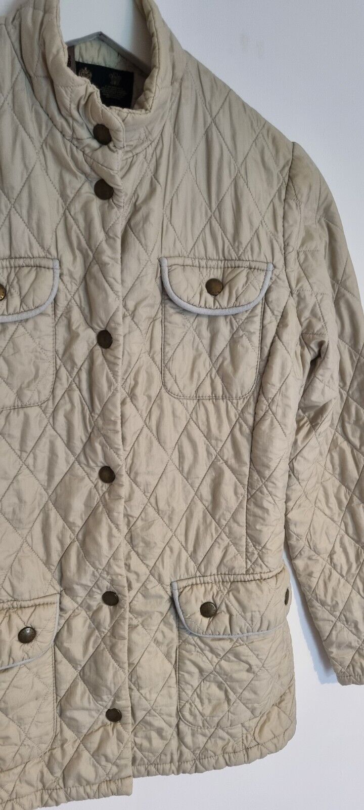 Barbour Womens Sand Lightweight Jacket Size 8