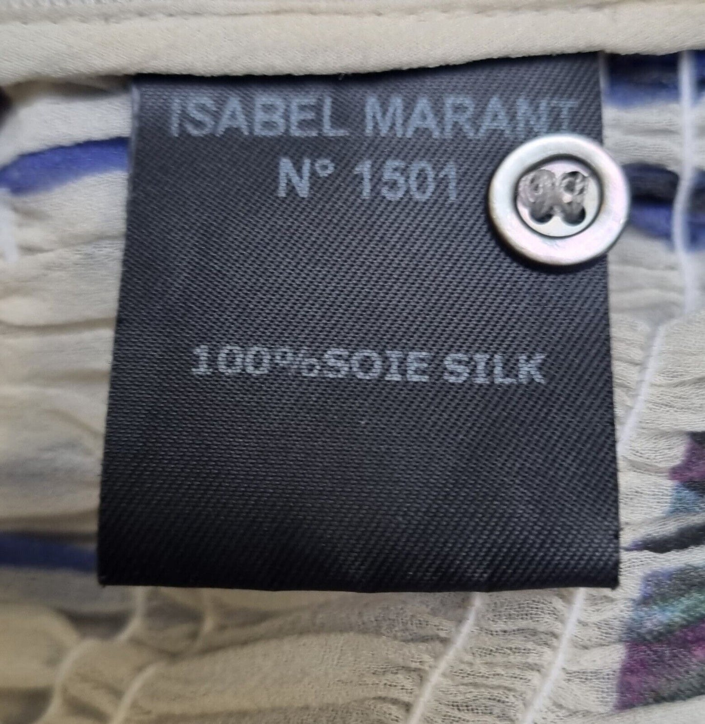 Gorgeous Isabel Marant Women's 100% Silk Tired Dress Size 1
