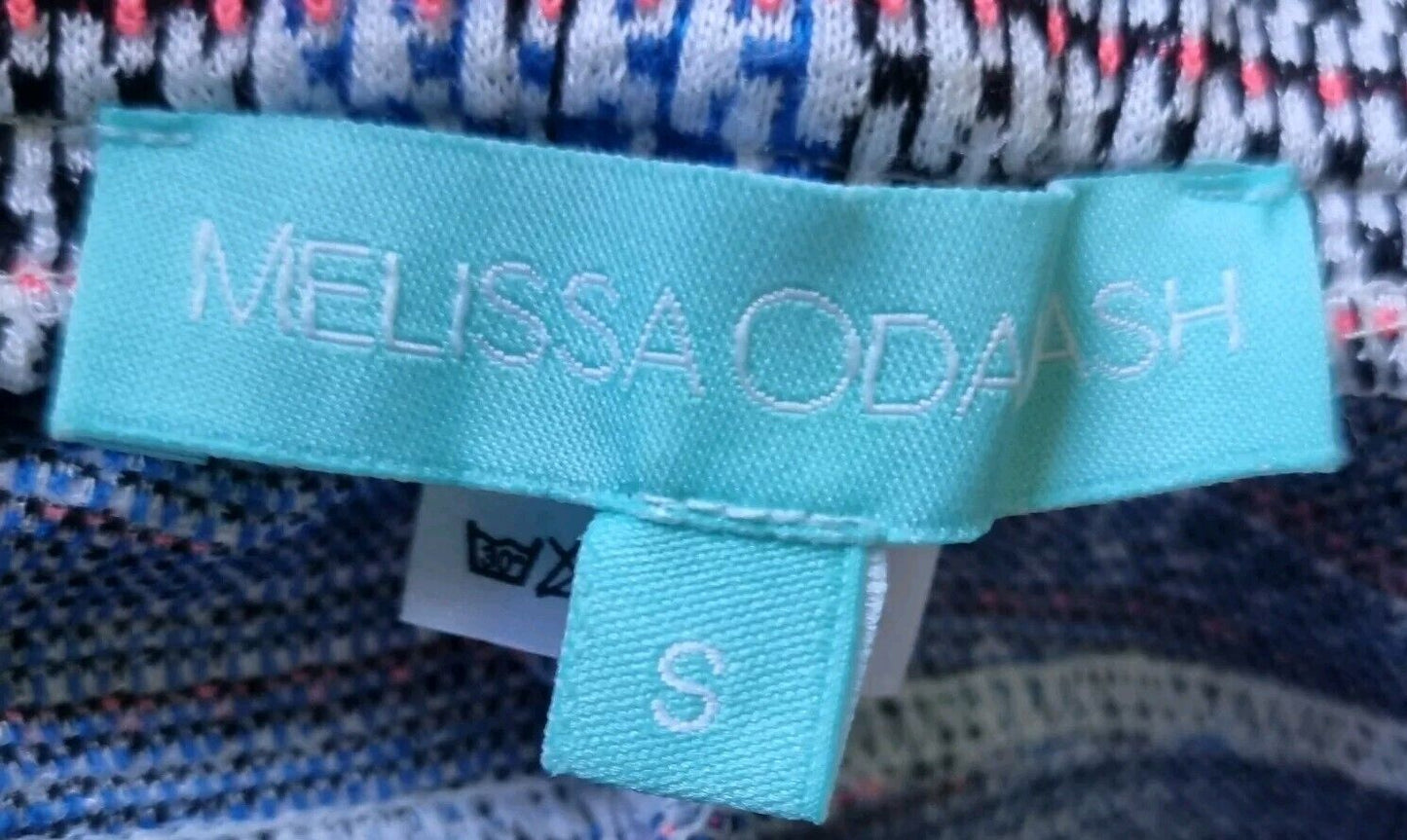 Melissa Odabash Acylic Mix Dog Tooth Beach Shorts Size Small