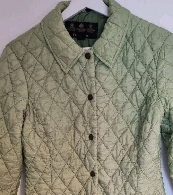 Barbour Lightweight Women's Green Jacket Size 8