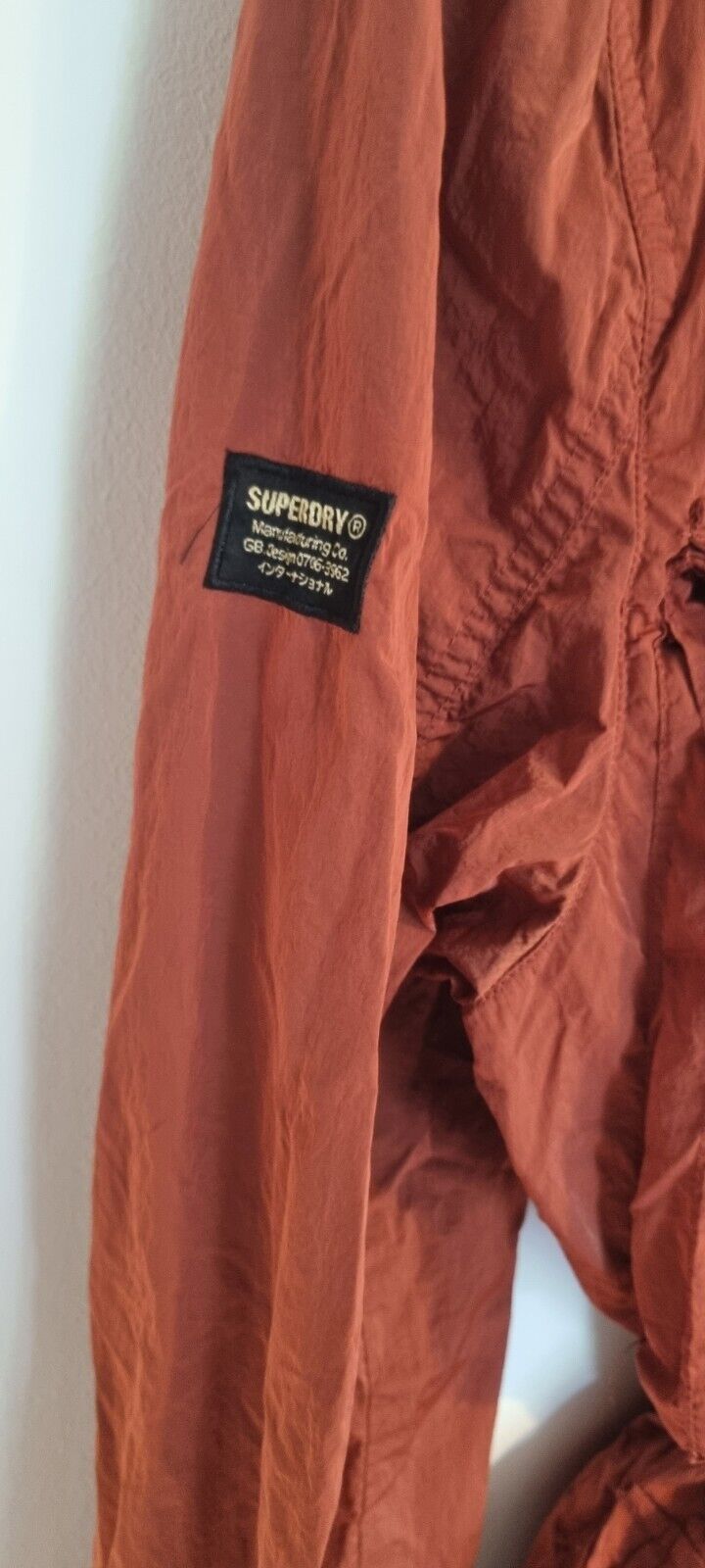 Superdry Women's Rain Jacket, Coat Hooded Size Medium