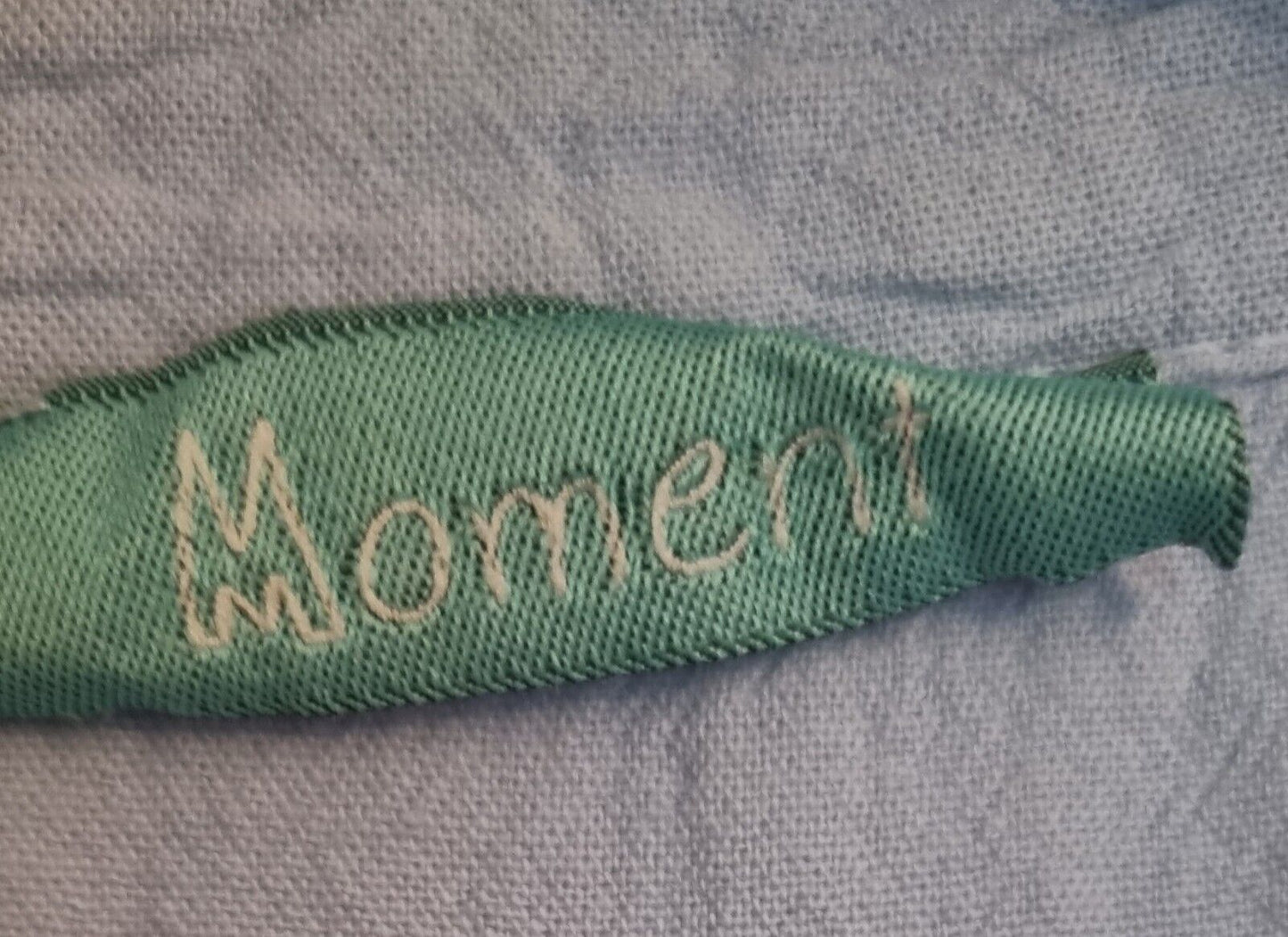 Moment Made In Italy Women's Blue Cotton Dress Size L