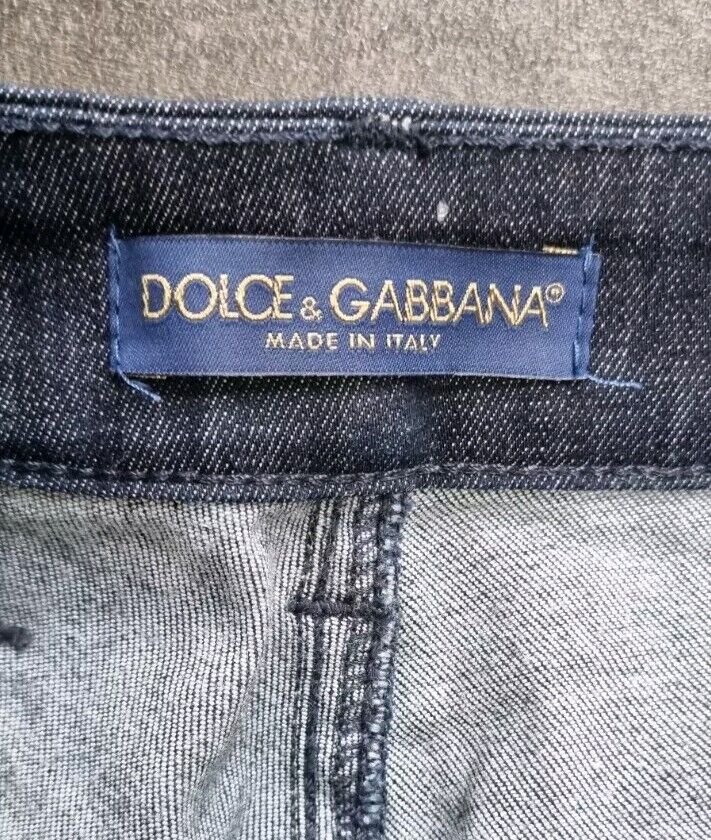 Dolce And Gabbana Made In Italy Women's Blue Jeans Size 42