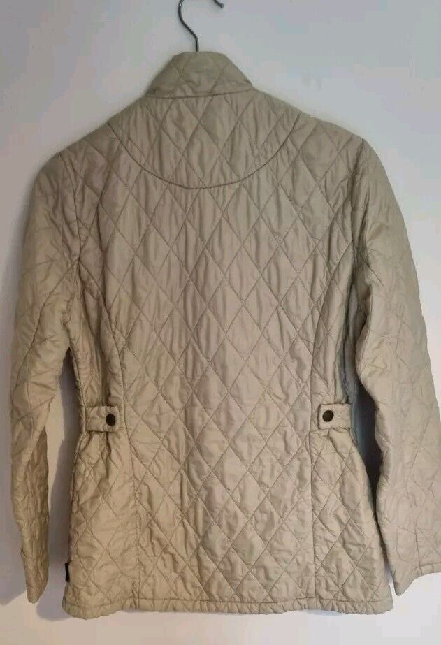 Barbour Womens Sand Lightweight Jacket Size 8