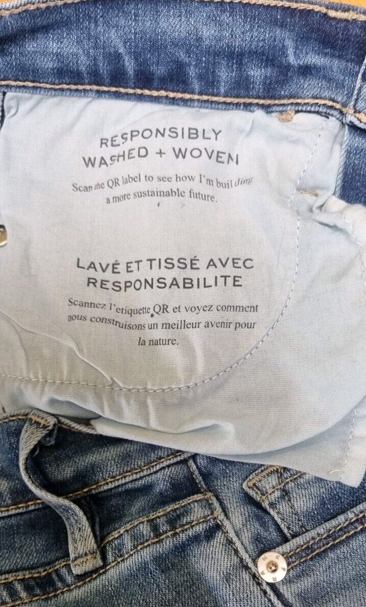 Frame Women's Blue Jeans "Le Garcon" Size 23