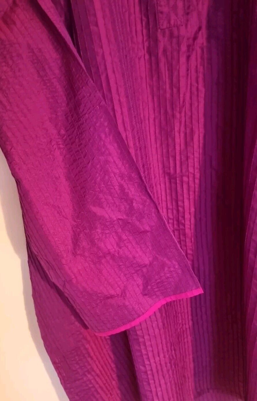 Maharani Women's Purple Kaftan, Shirt Dress. Large. Plus 2 Trousers Unbranded S