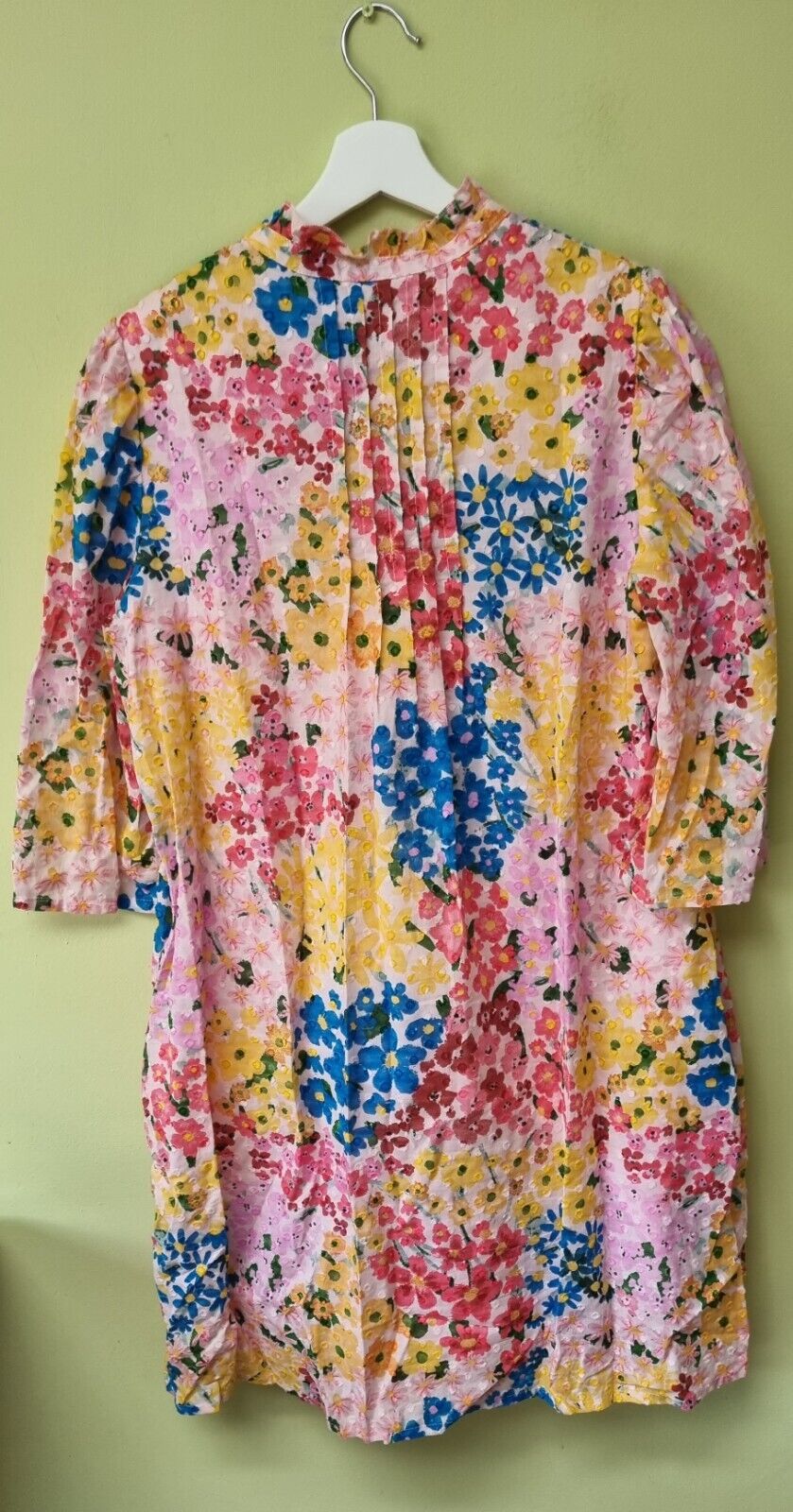 BNWT Thought Women's Floral 100% Cotton Lined Dress Size 16