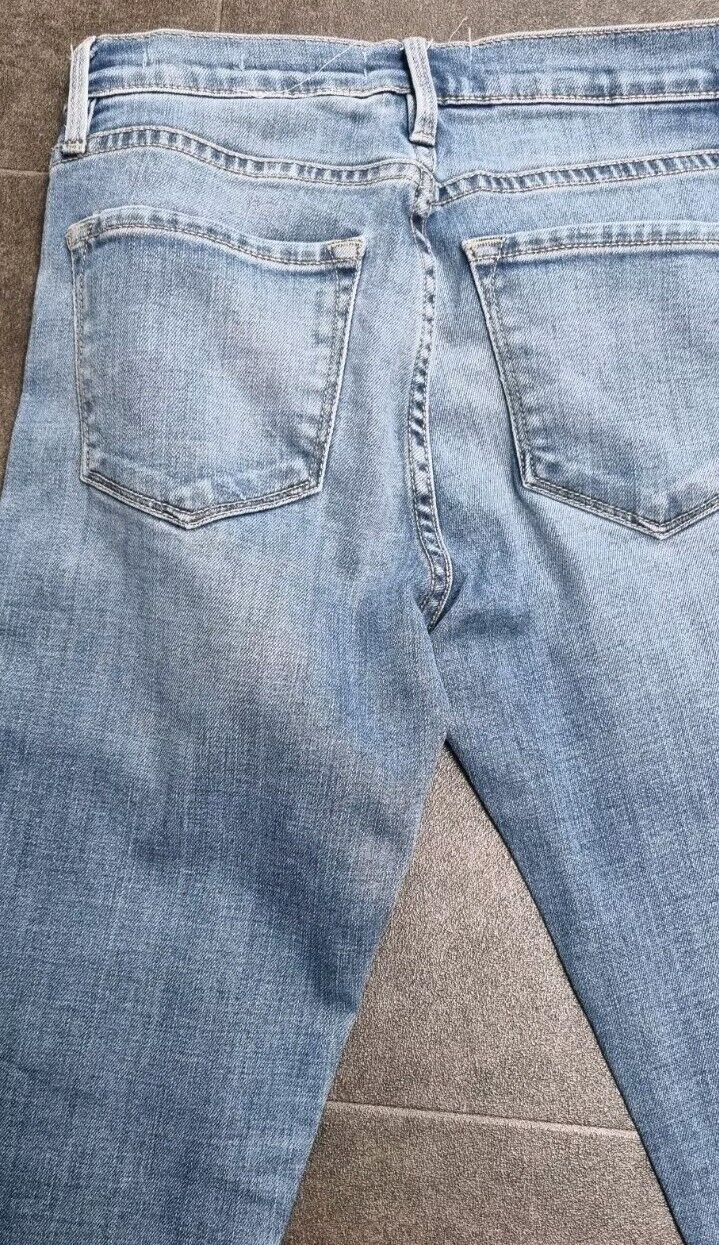Frame Women's Blue Jeans "Le Garcon" Size 23