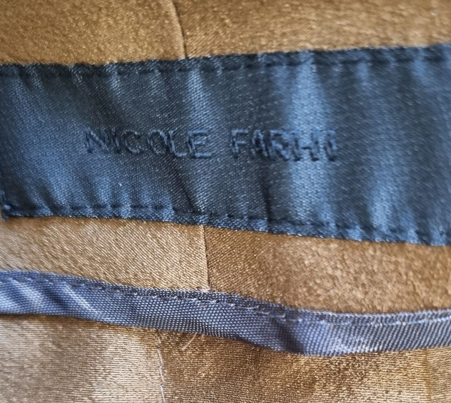 Nicole Farhi Women's Polyester Wool Mix Trousers Size 36