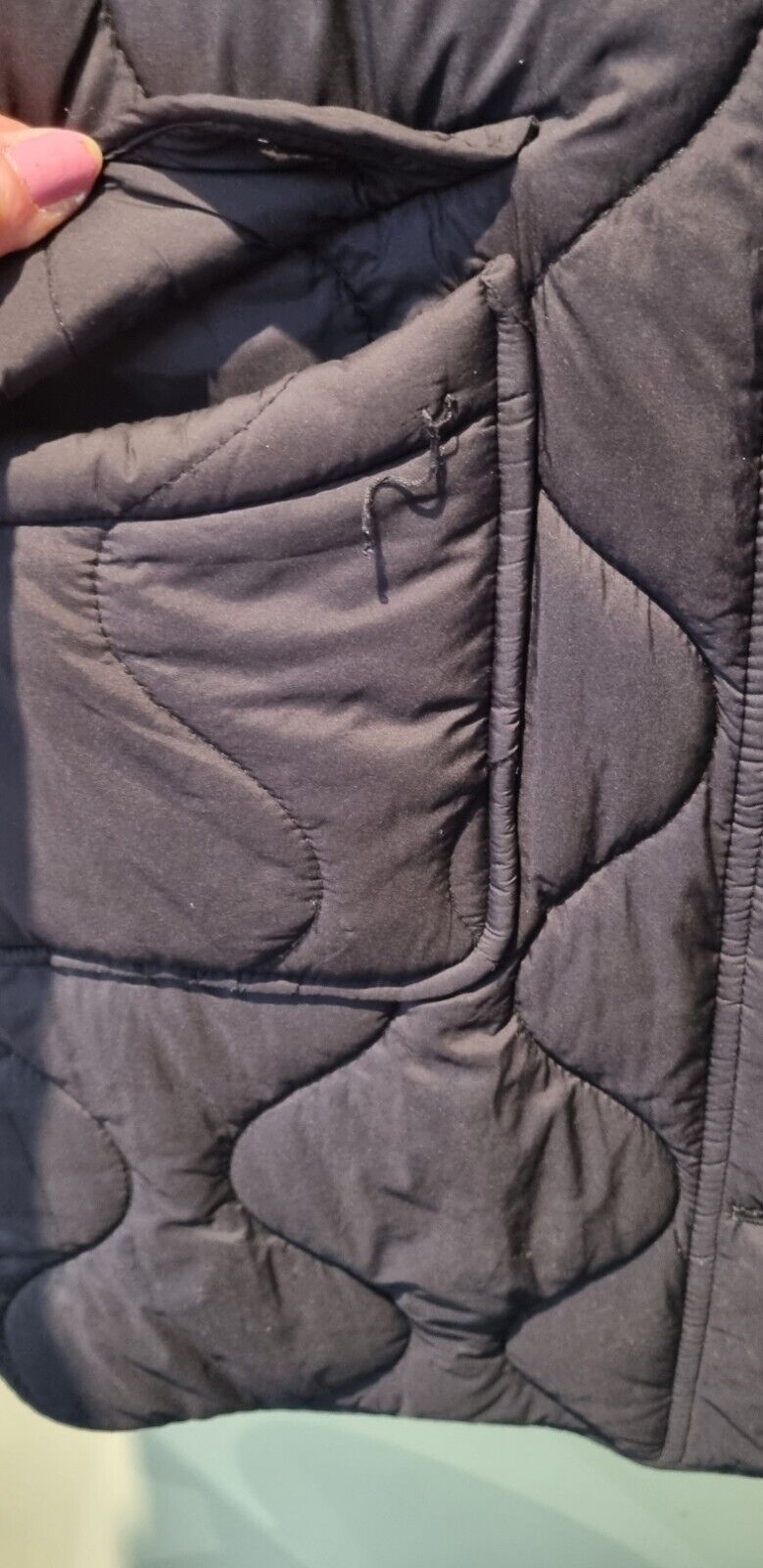 Wyse Women's Black Padded Jacket Size 0