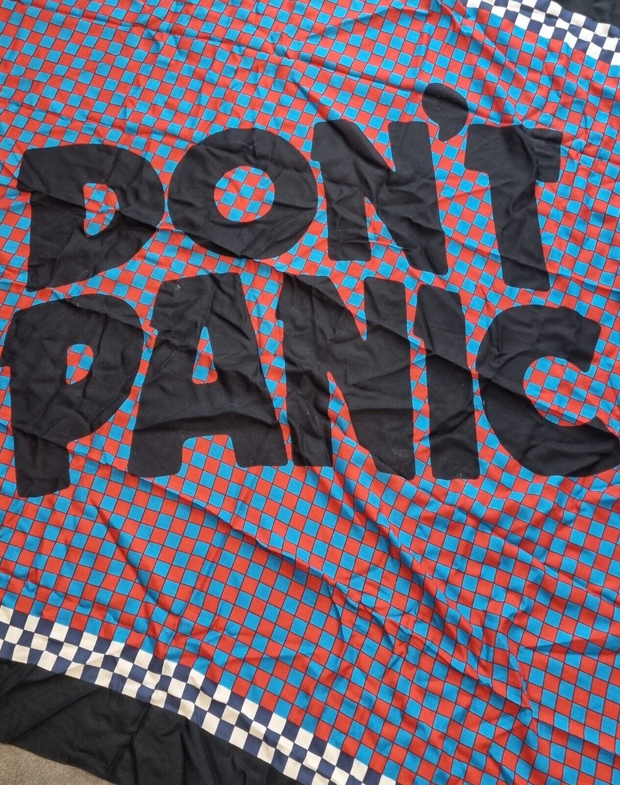 Marc By Marc Jacobs "Don't Panic" Women's Square Scarf