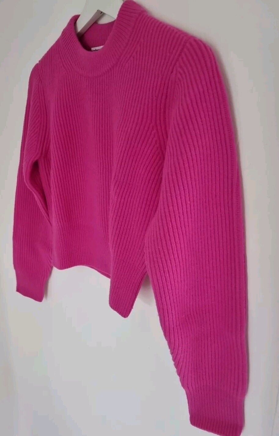 Alexander Wang Women's Hot Pink Pullover, Jumper Size XS
