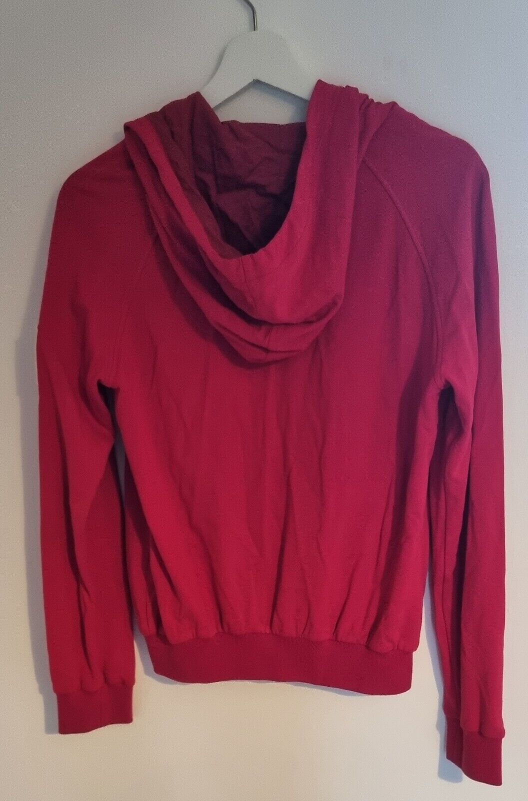 Love Mochino Women's Red Hoodie Size 10 With Logo