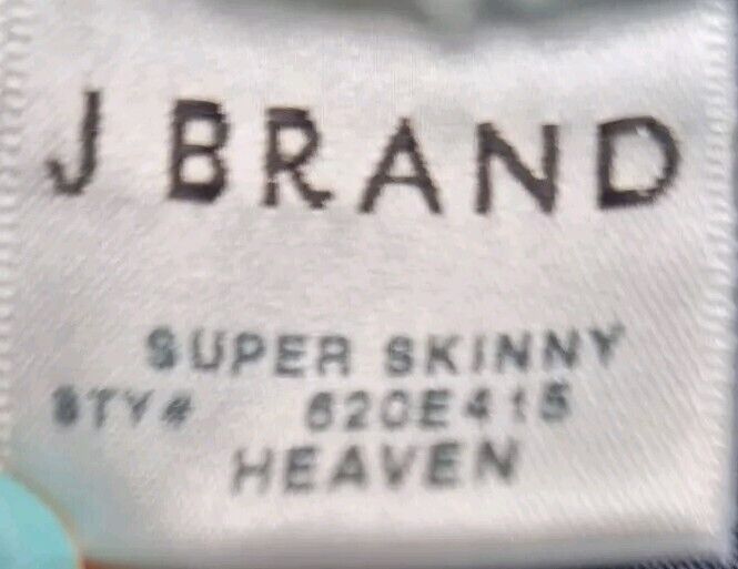 J Brand Women's Blue Super Skinny Jeans Size Size 23