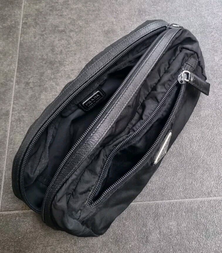 Prada Nylon Black Women's Belt Bag