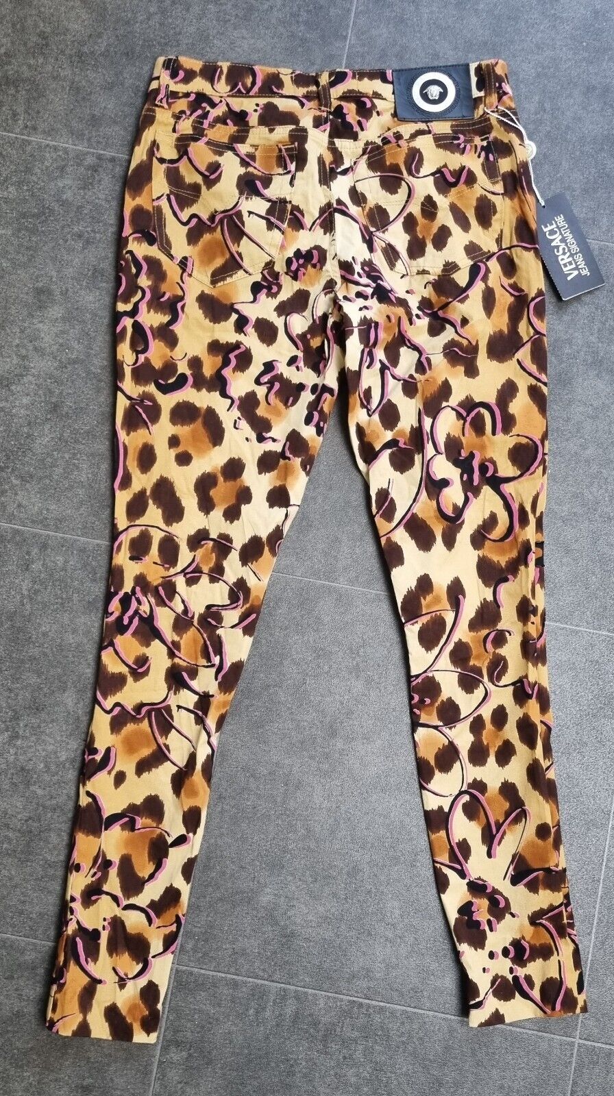 BNWT Authenticity Guaranteed Versace Jeans Signature Stretch Cotton Size 29/43