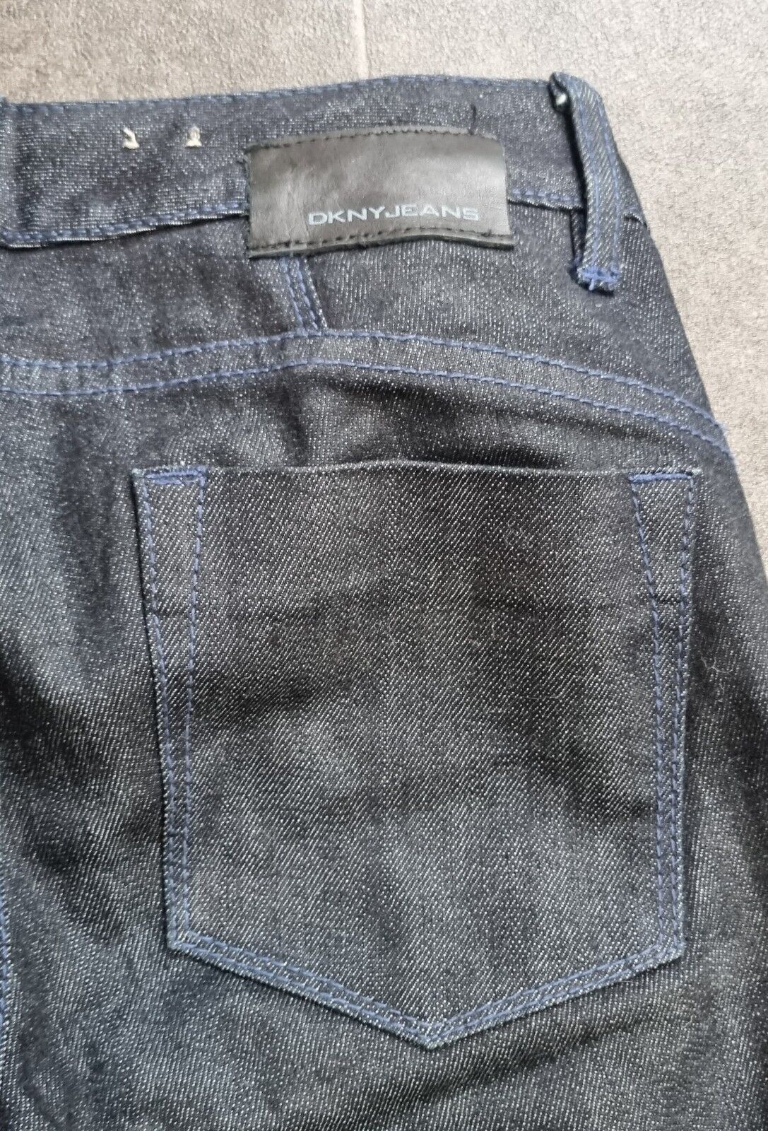 DKNY Women's Jeans With Sequinned Logo Size 26R