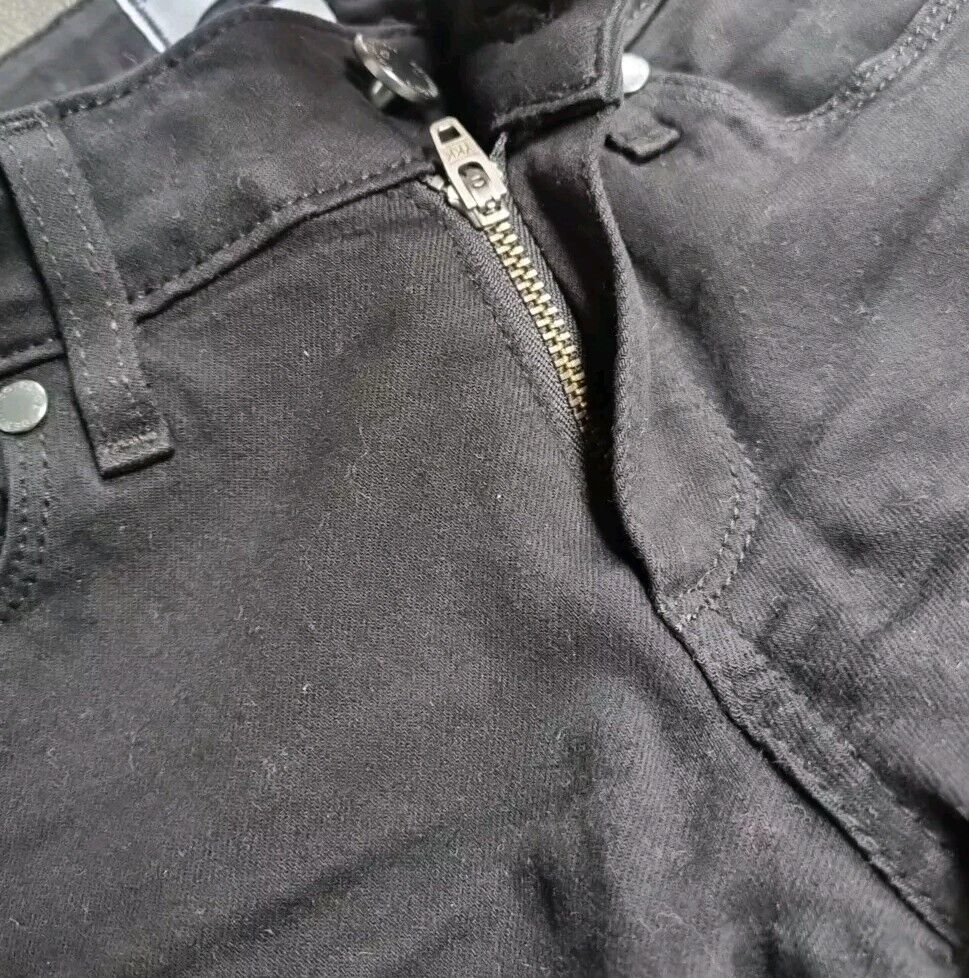 Paige Verdugo Crop Women's Black Stretch Jeans Size 23