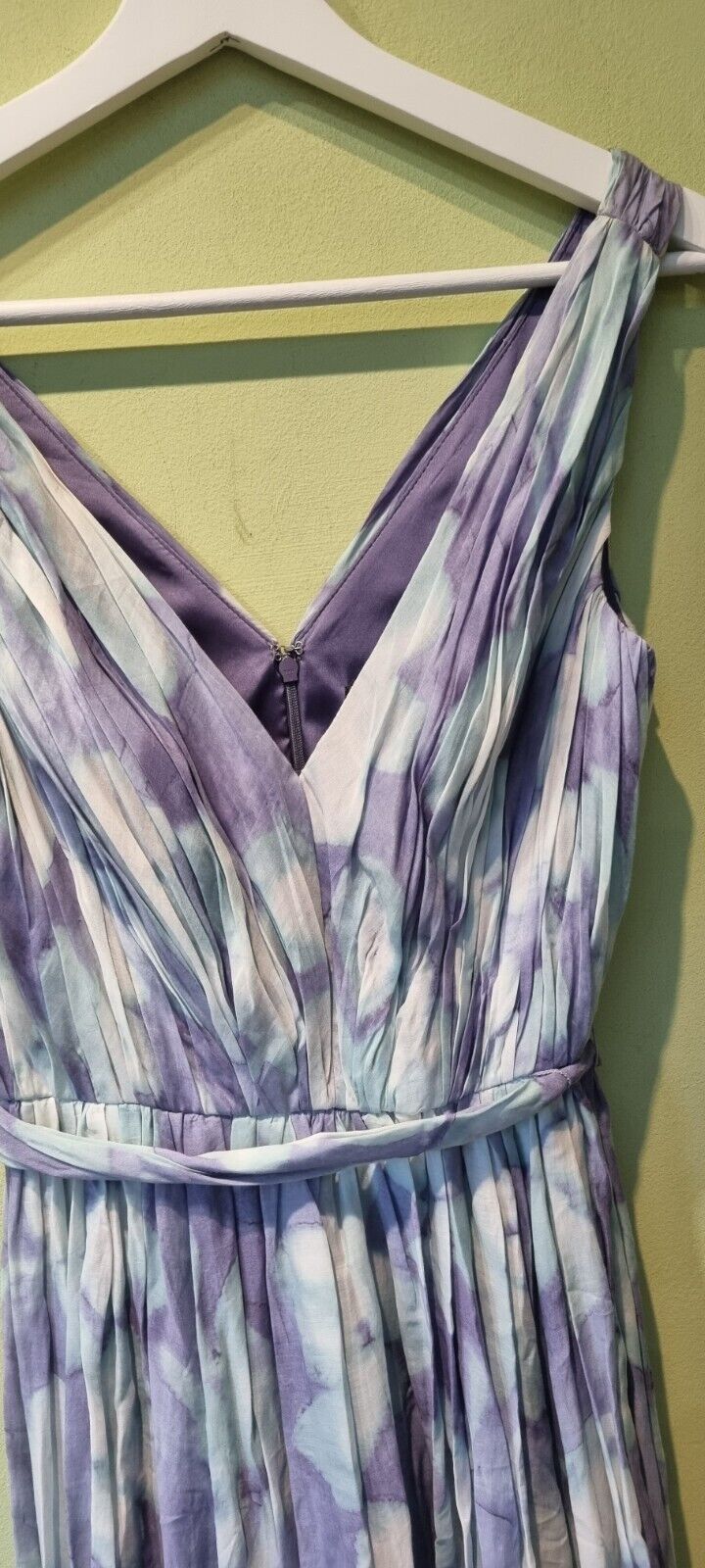 Vera Wang Women's Mauve Lined Maxi Dress Size 2