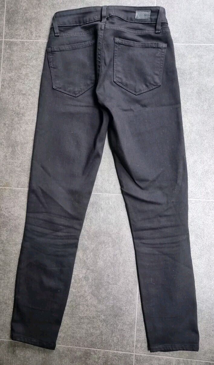 Paige Verdugo Crop Women's Black Stretch Jeans Size 23
