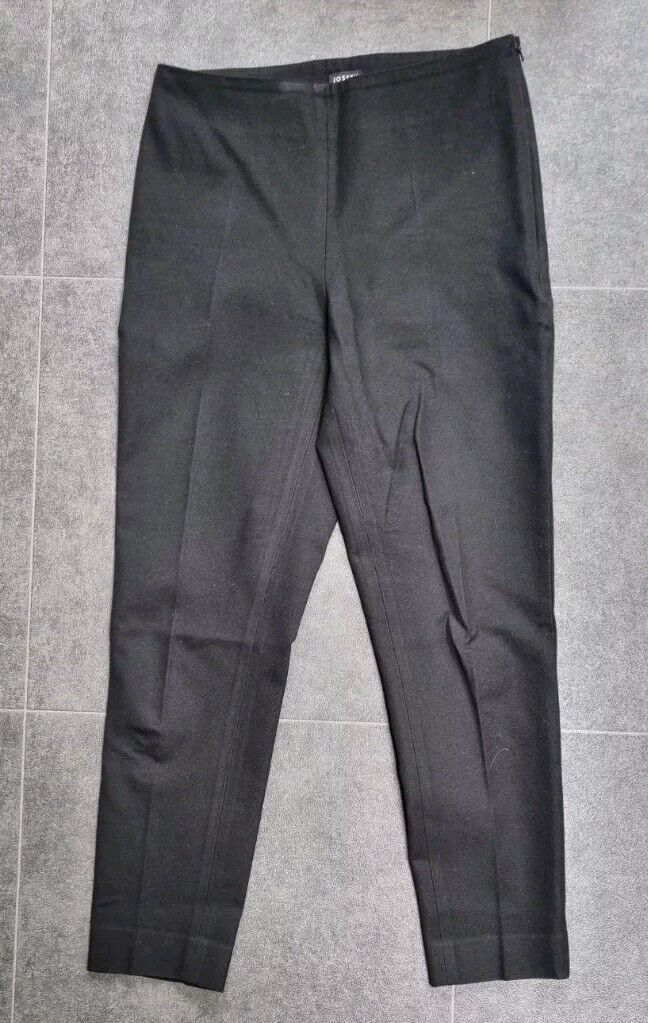 Joseph Women's Black Cropped Trousers Size 34