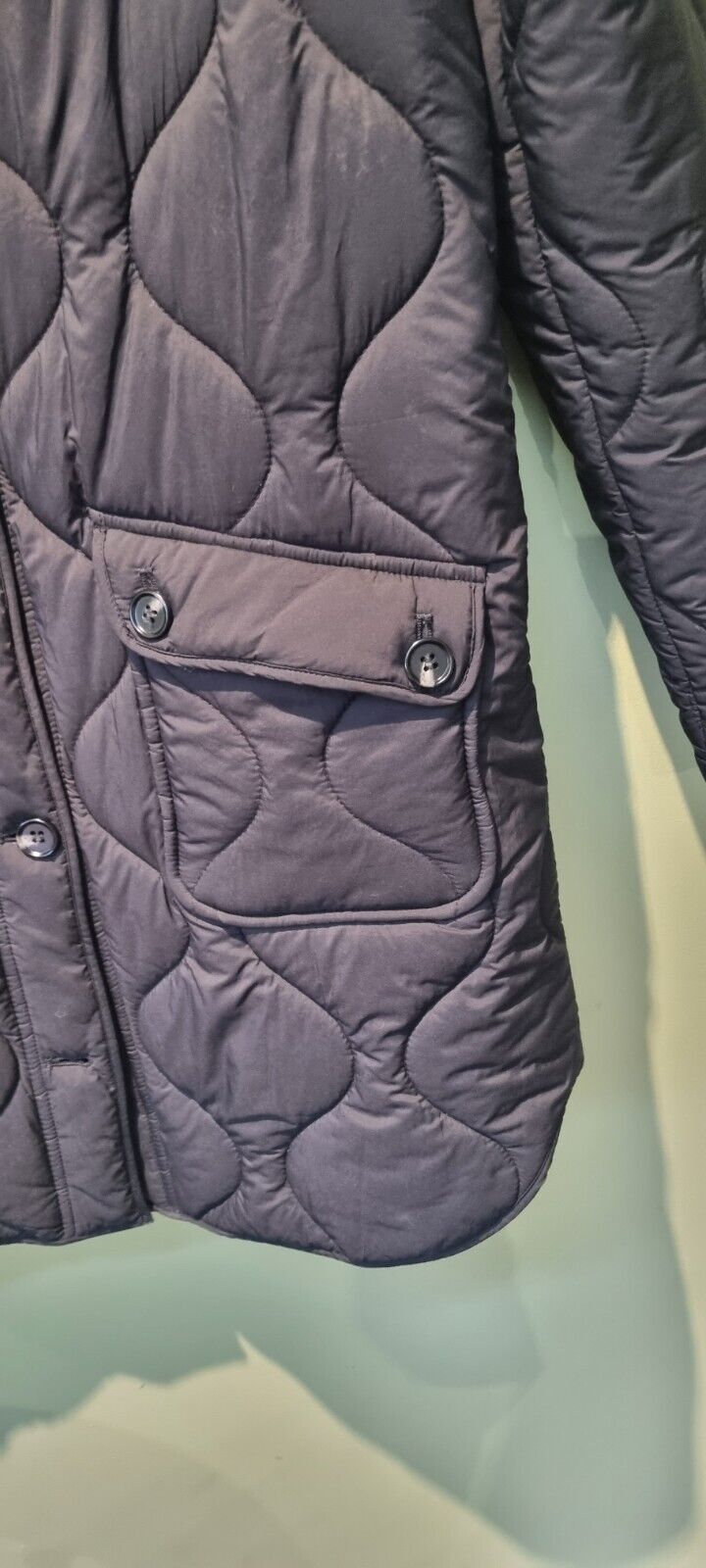 Wyse Women's Black Padded Jacket Size 0