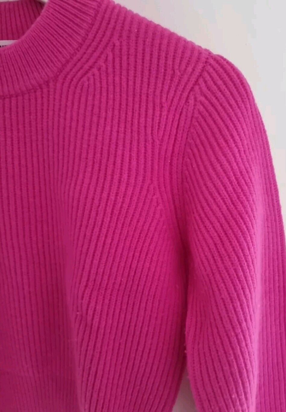 Alexander Wang Women's Hot Pink Pullover, Jumper Size XS