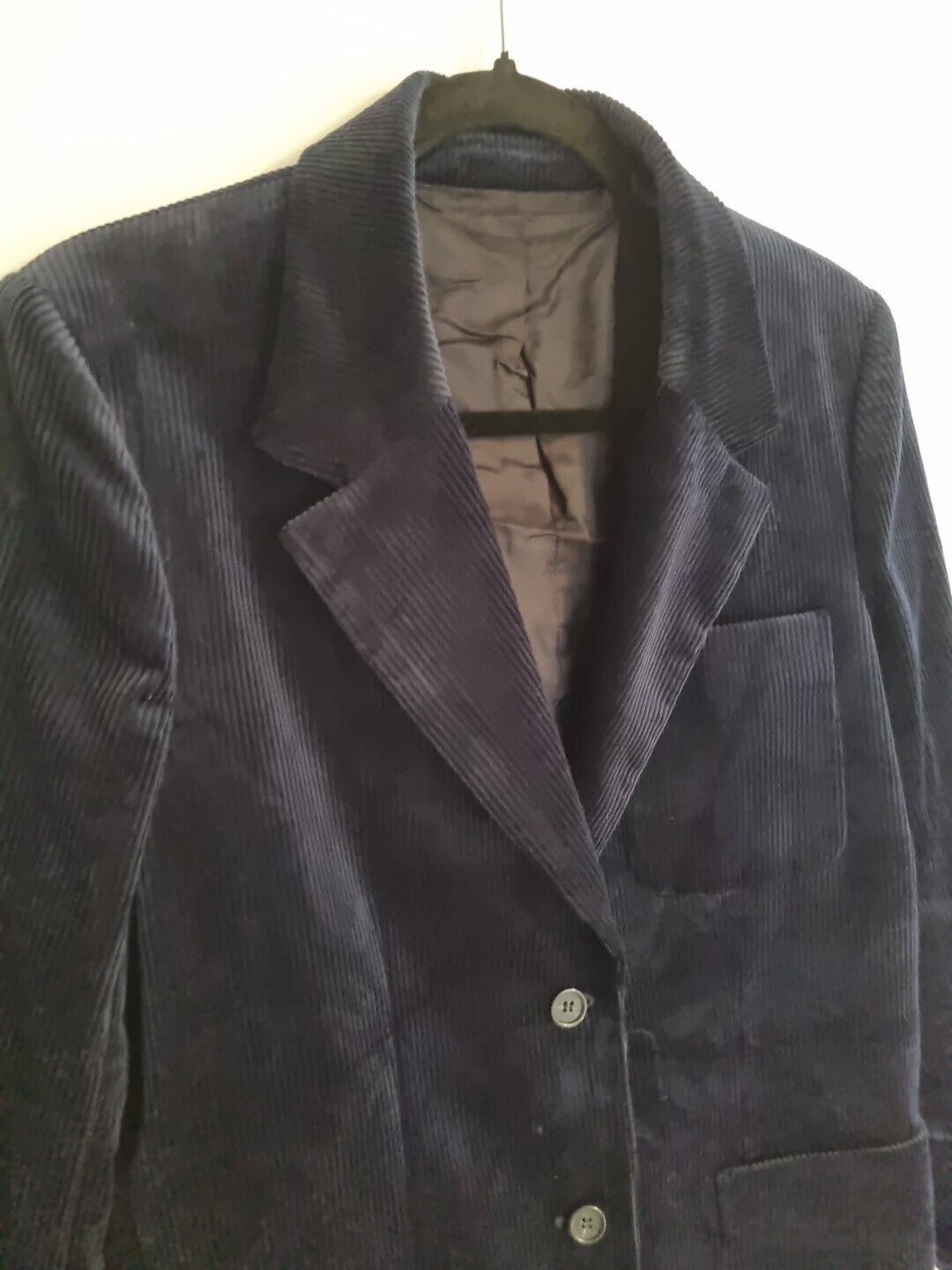Arket Women's Blue Chord Blazer Size 44