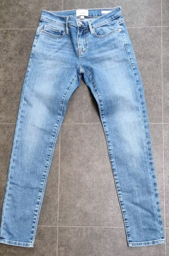 Frame Women's Blue Jeans "Le Garcon" Size 23