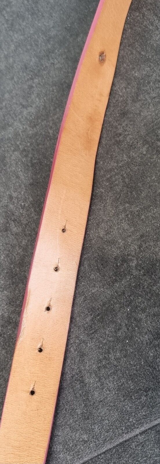 Just Cavalli Women's Pink Leather Patent Logo Buckle Belt, With Box