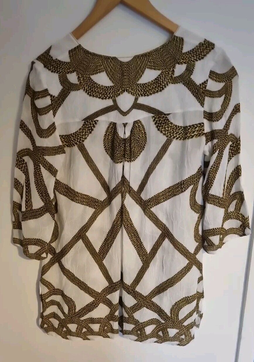 Maryan Mehlhorn Women's Tunic Top Kaftan Beach Cover Up Size Medium