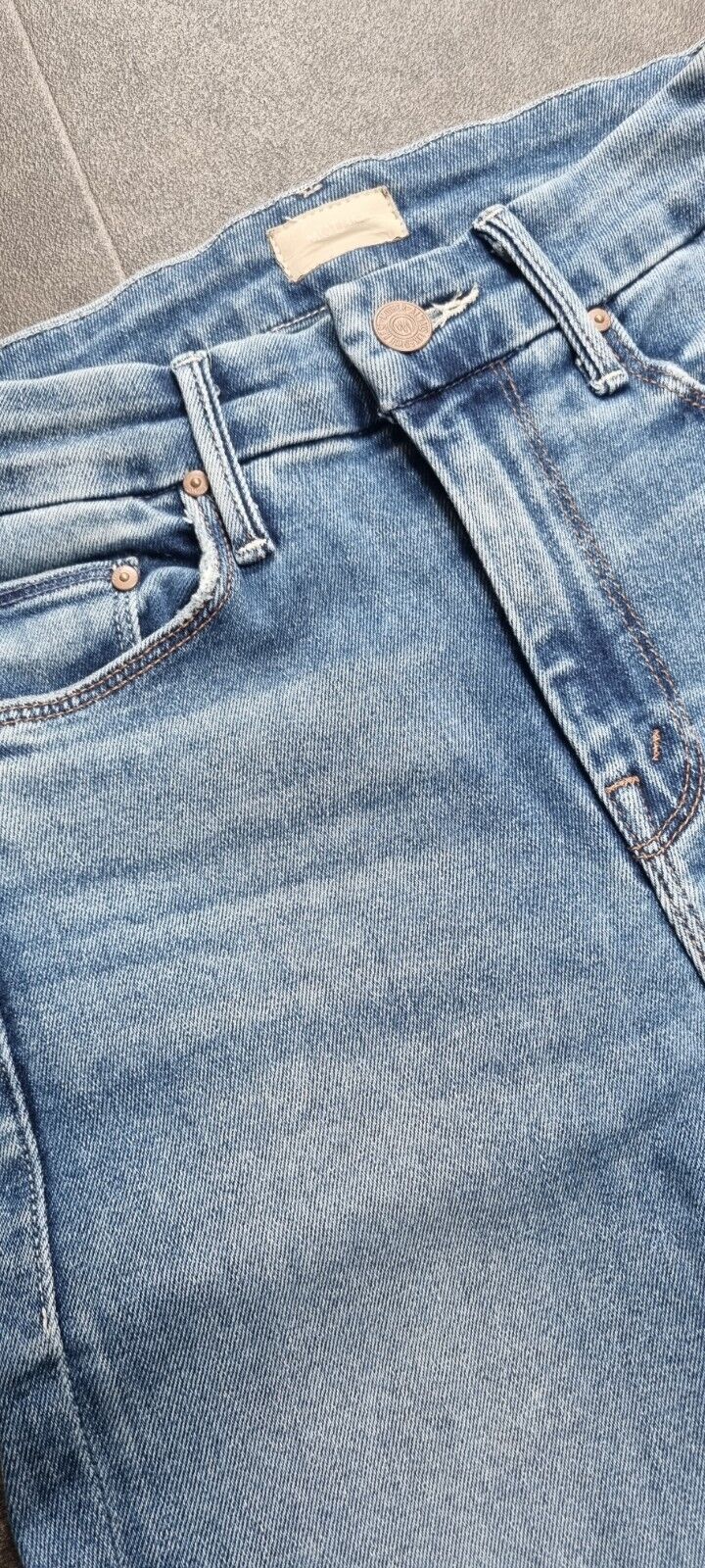 Mother "The Looker Ankle" Women's Blue Jeans Size 23