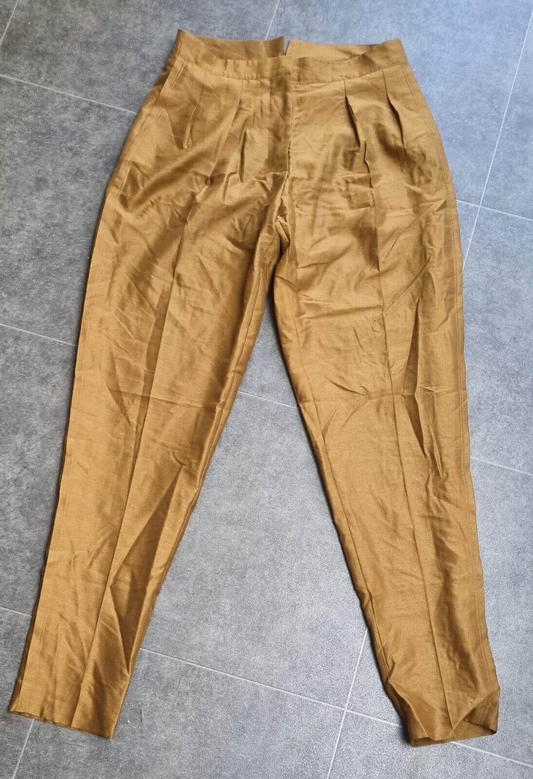Nicole Farhi Women's Polyester Wool Mix Trousers Size 36