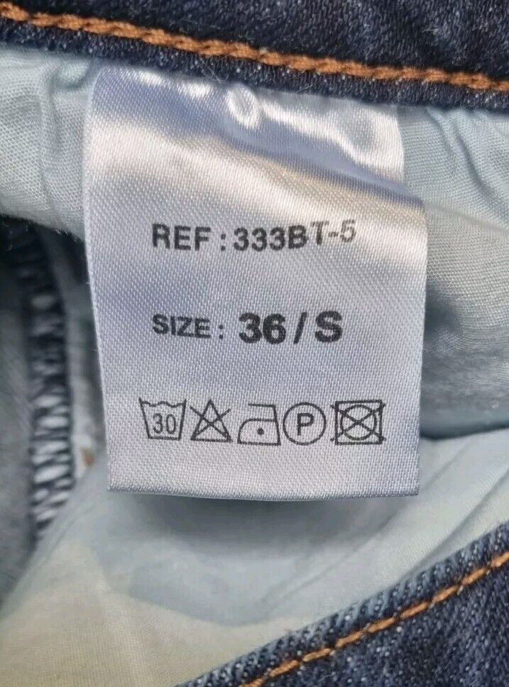 Oraije Women's Wide Leg Blue Jeans Size Small 36