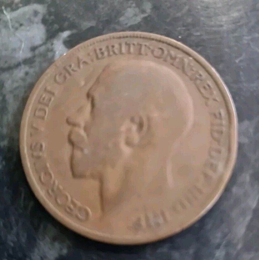 1921 One Penny Coin
