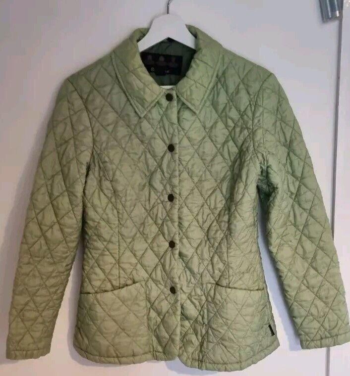 Barbour Lightweight Women's Green Jacket Size 8