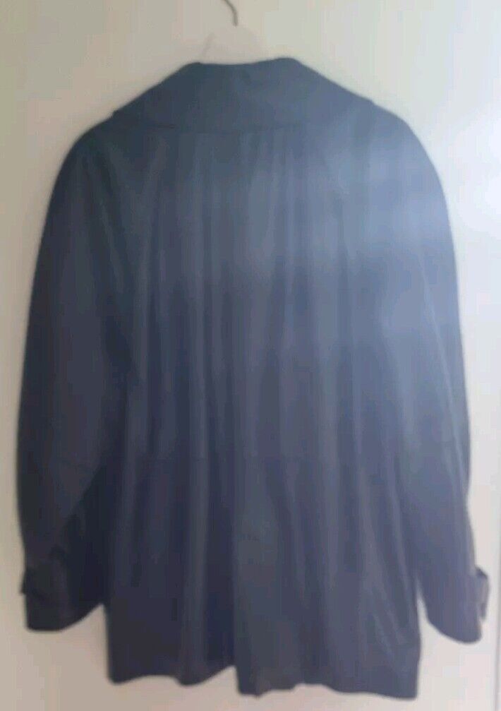 Santacroce, Made In Italy Women's Black Genuine Leather Jacket Size 42