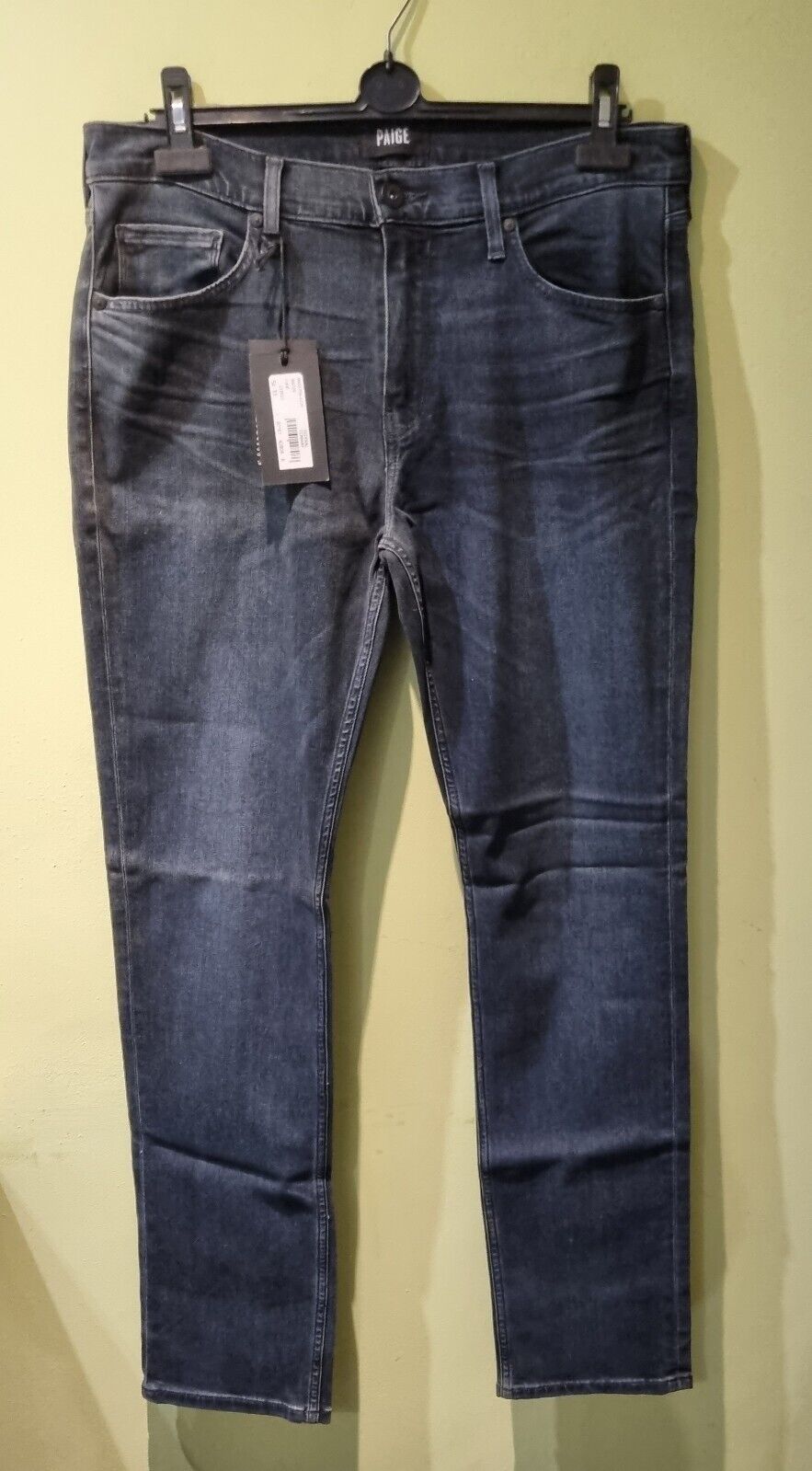 Reduced: Paige Federal Conway Mens Black Jeans Size 33