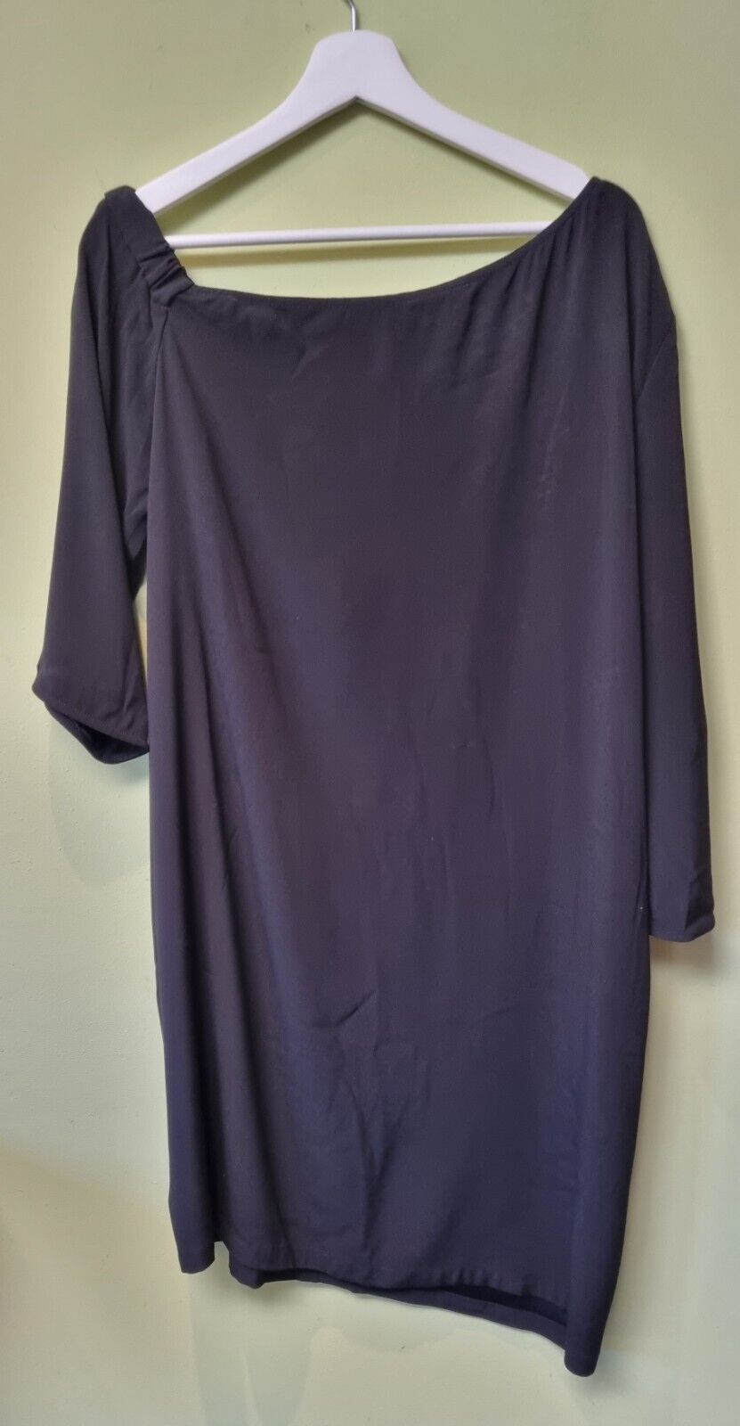 Reduced: Gerard Darel Paris Women's Black Shift Dress Size 46