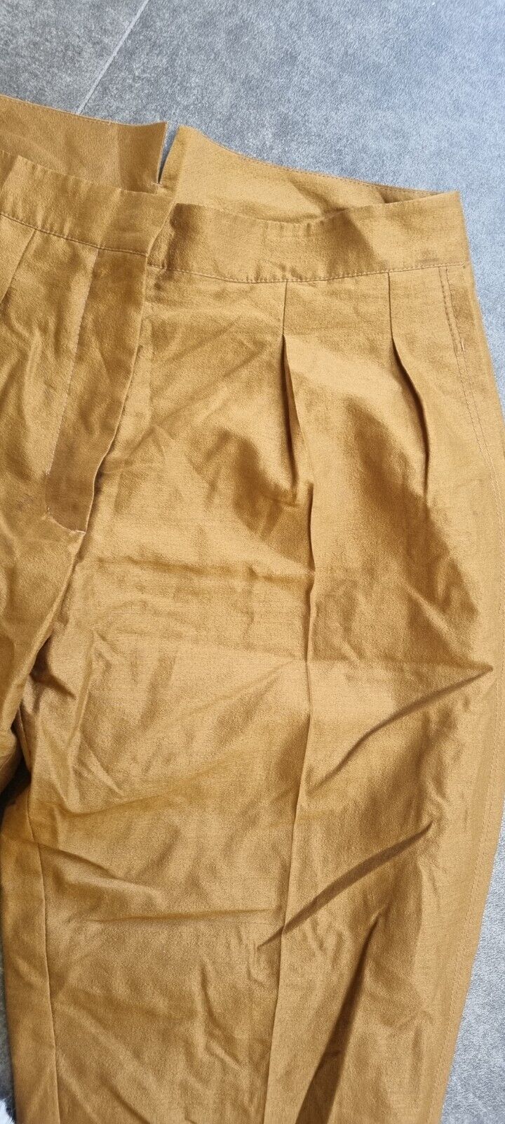 Nicole Farhi Women's Polyester Wool Mix Trousers Size 36